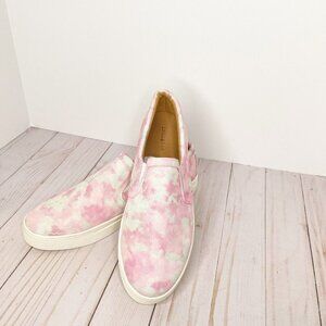 Nordstrom Indigo Rd. Tie Dye Y2K Chunky Slip-on Sneakers size 10